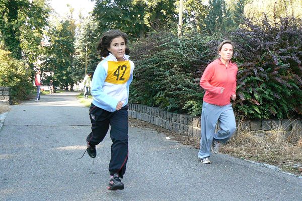 Běh dětí a rodičů NJ parkem 2008