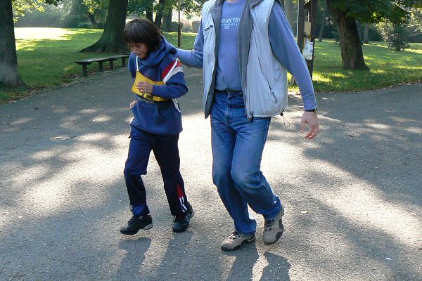 Běh dětí a rodičů NJ parkem 2008