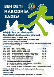 Běh dětí Národním sadem – Štramberk