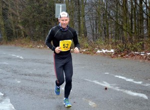 Jirka těsně před cílem na Pustevnách Foto: František Raška