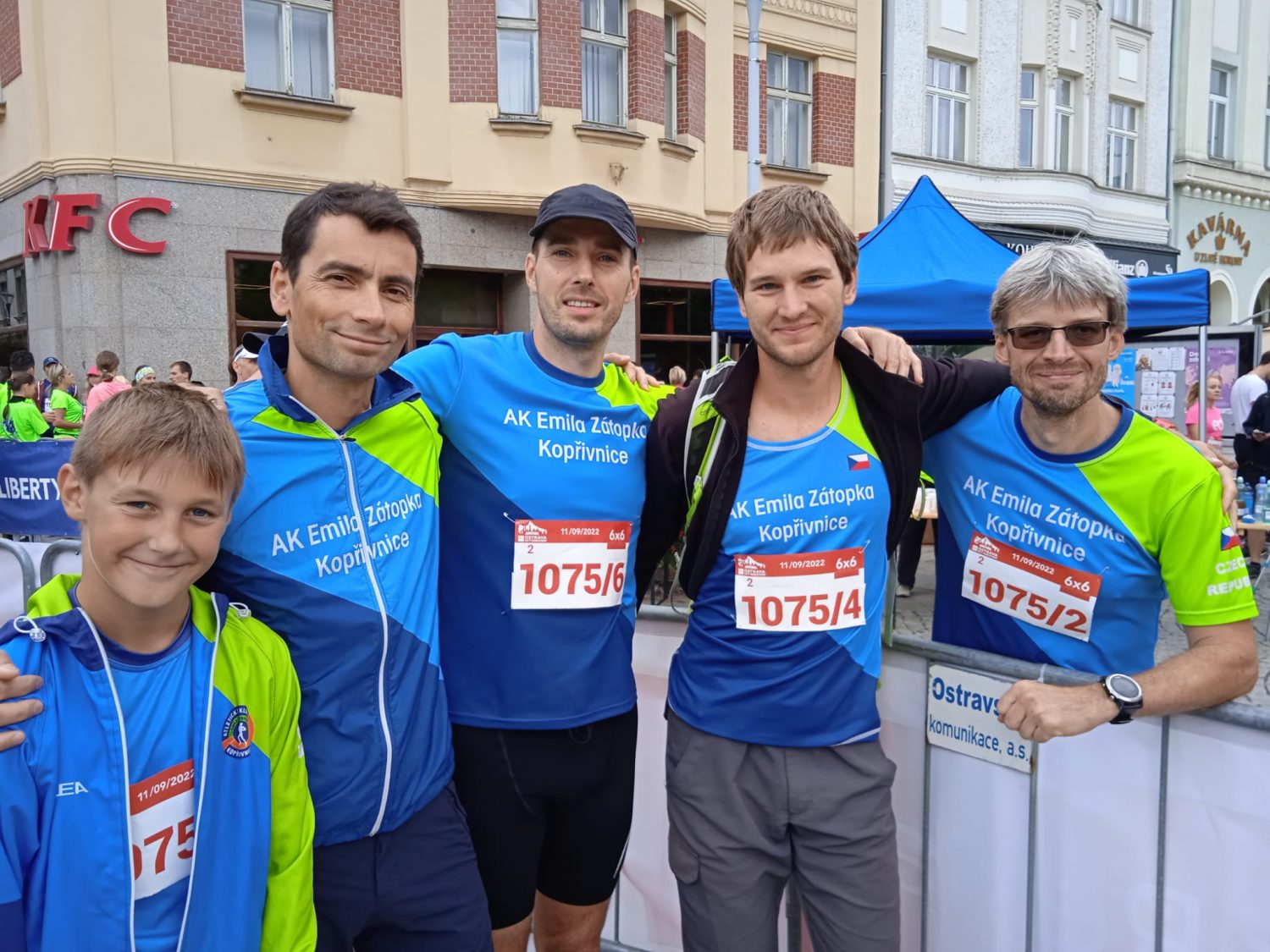 Žeň úspěchů kopřivnických běžců na Ostrava City maratonu  11.9.2022