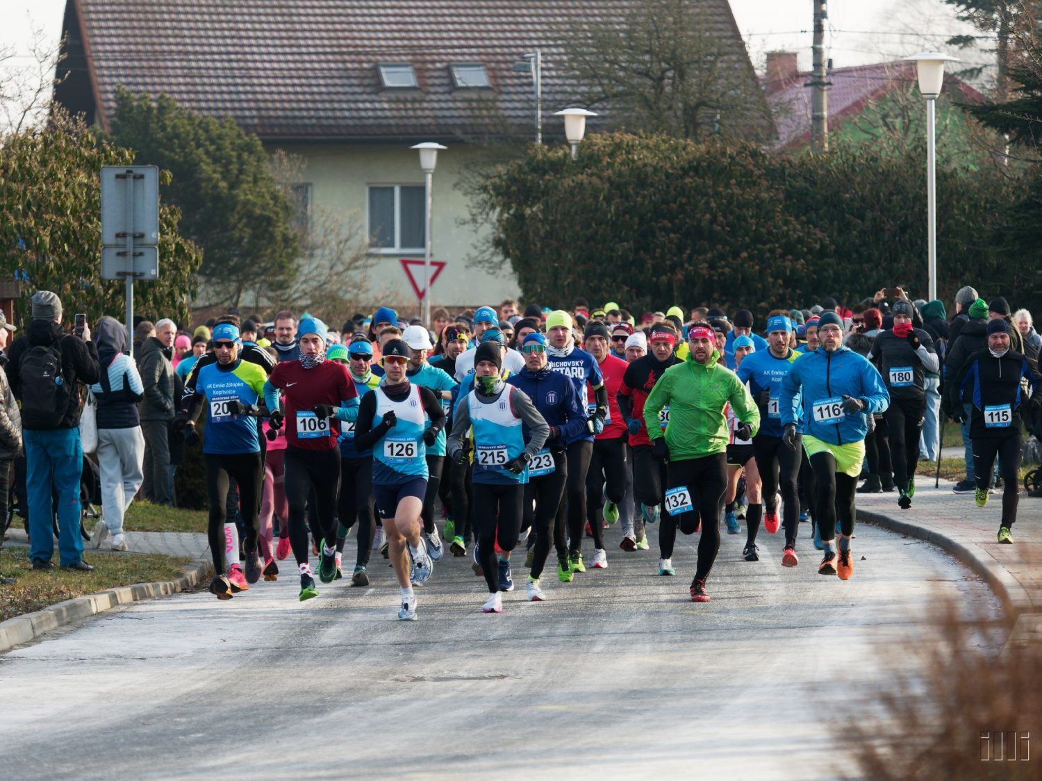 Silvestrovský běh Hrabovou