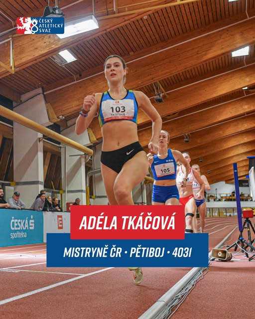 Adéla Tkáčová slaví první titul mezi dospělými!